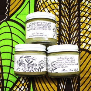 Healing Skin Oil // Healing Skin Salve // All Purpose Salve
