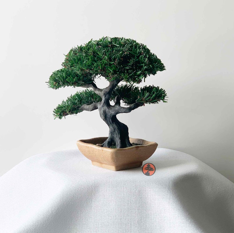 Artificial Pine Bonsai Bonsai Tree Etsy
