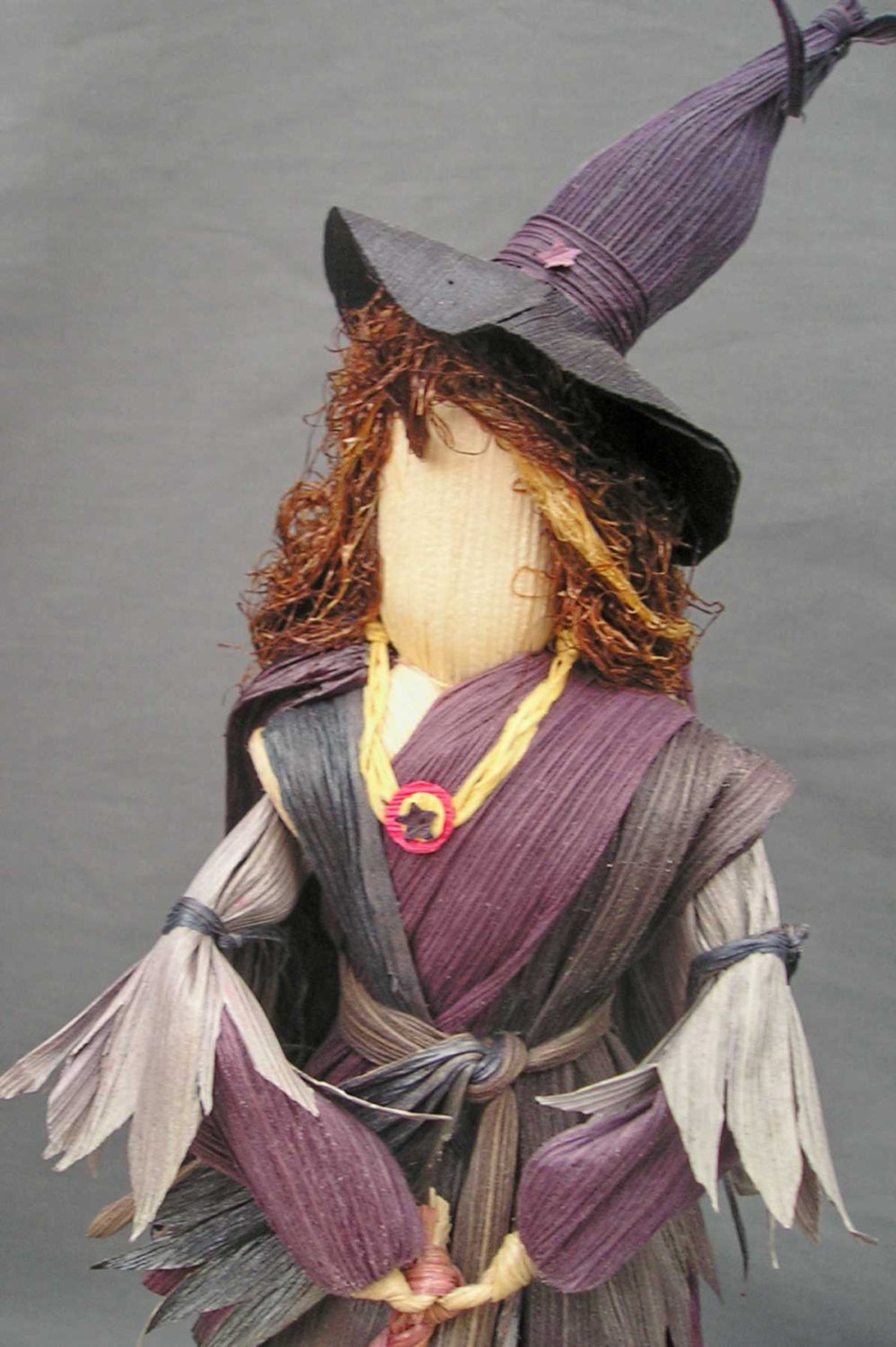 Corn Husk Witch 542 Monarae Corn Shuck Witch Etsy