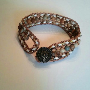 Leather Wrap Bracelet
