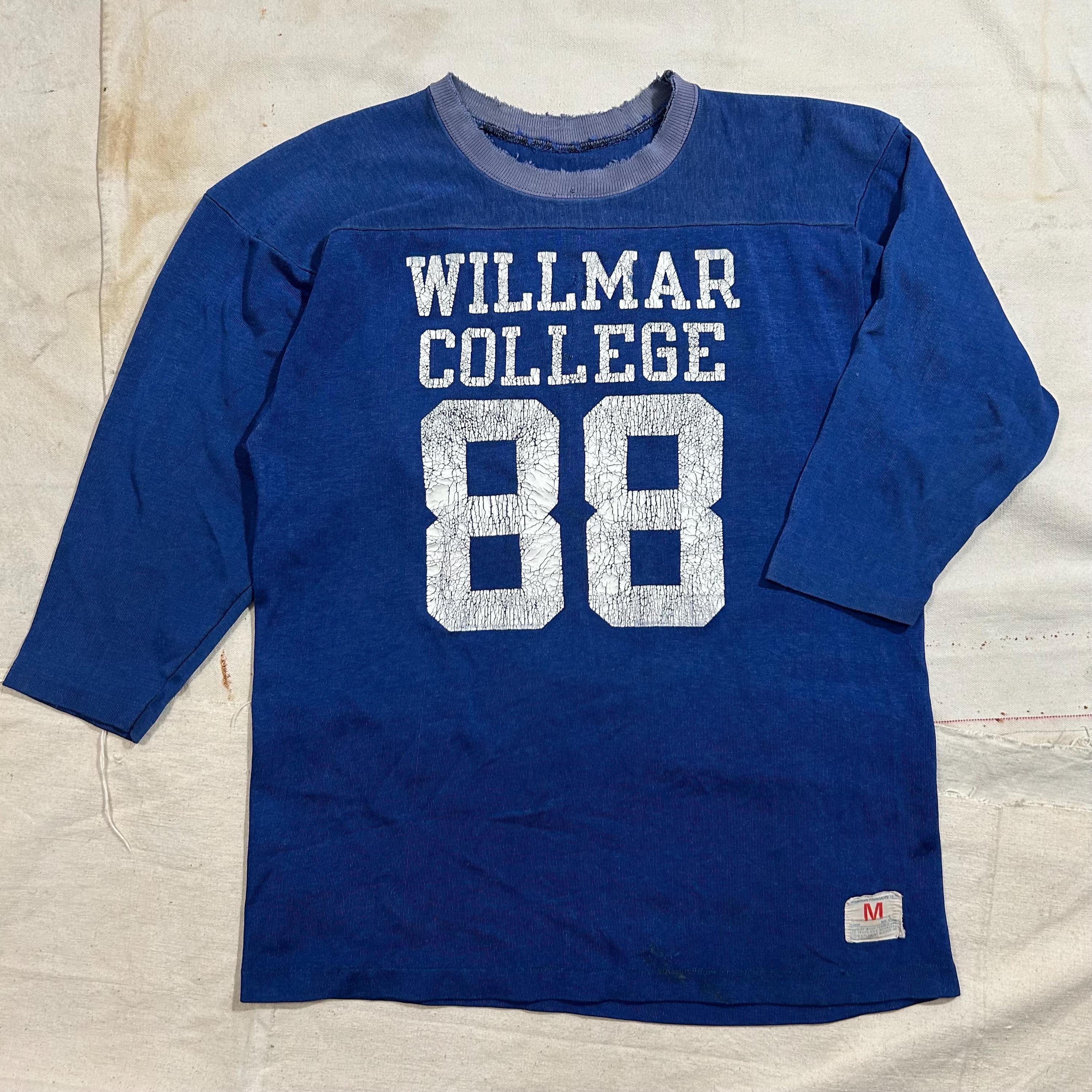 シャツ 70s USA Champion football Shirts 44 Vintage 1970s Champion Football Jersey Mens Size Medium 20.5 X 27
