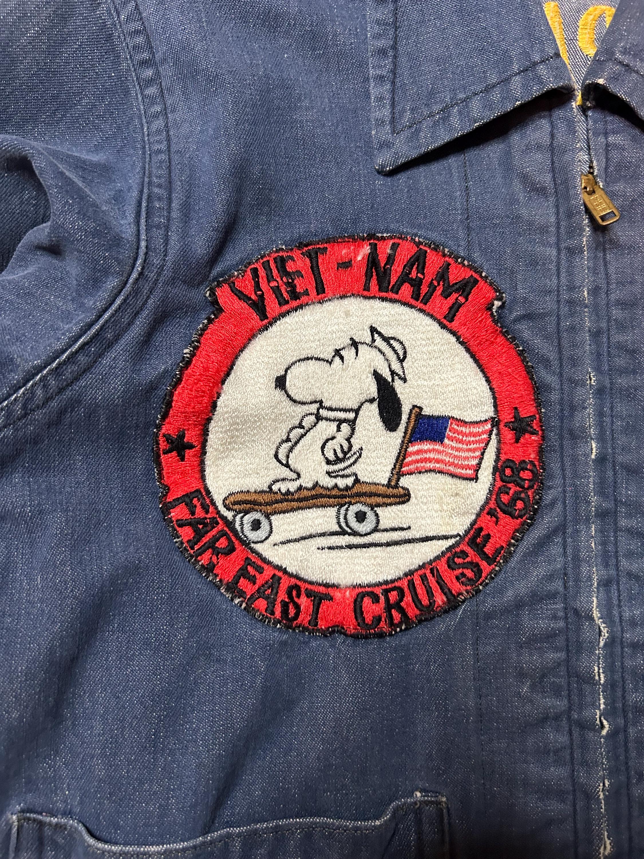 60s US.NAVY スーベニア　ベトナム　デニム 60s US.NAVY スーベニア ベトナム デニム