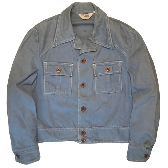 Vintage 1970s Campus Moleskin Trucker Jacket Mens Size Medium Etsy