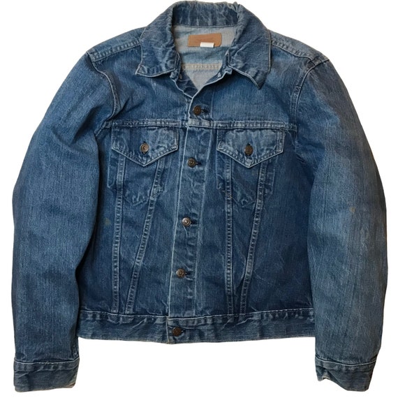 Vintage 1960s-70s Levis Type 3 Denim Jacket Mens Size Medium 42 Chest