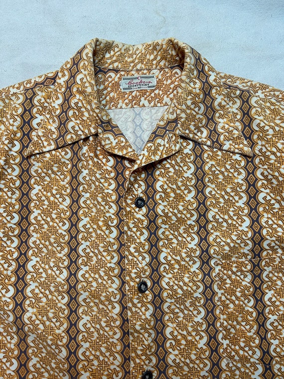 Vintage 1950s Coopers Sport Shirt Hawaiian Shirt … - image 10