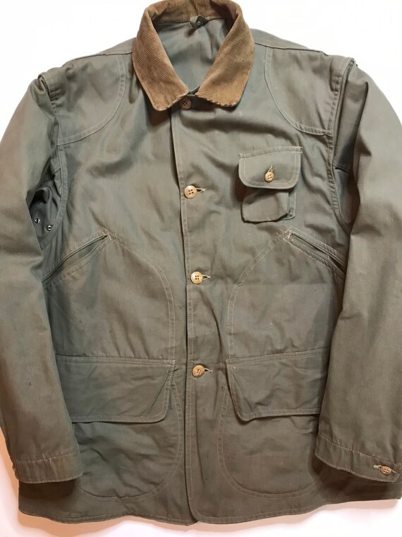 olive green hunting jacket