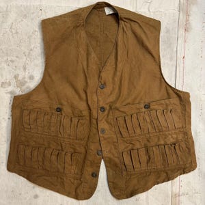 ヴィンテージ 1920年代 レッドヘッドブランド ハンティングベスト