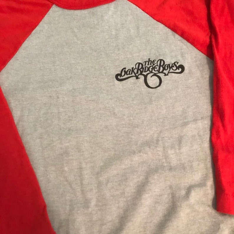 Vintage 1980s The Oak Ridge Boys Band Tee Shirt Mens Size Etsy