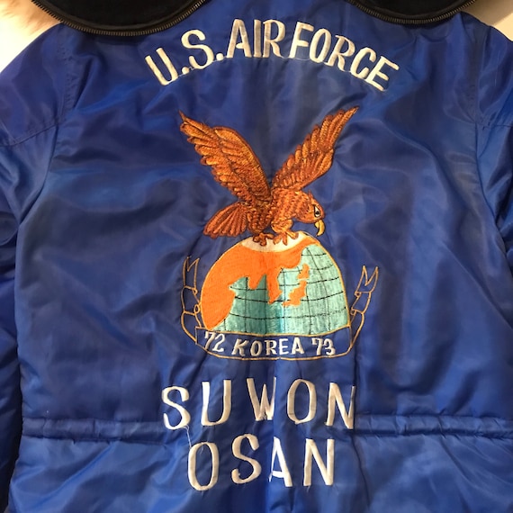 Vintage 1970s USAF Korea Souviner Parka Mens Size… - image 2