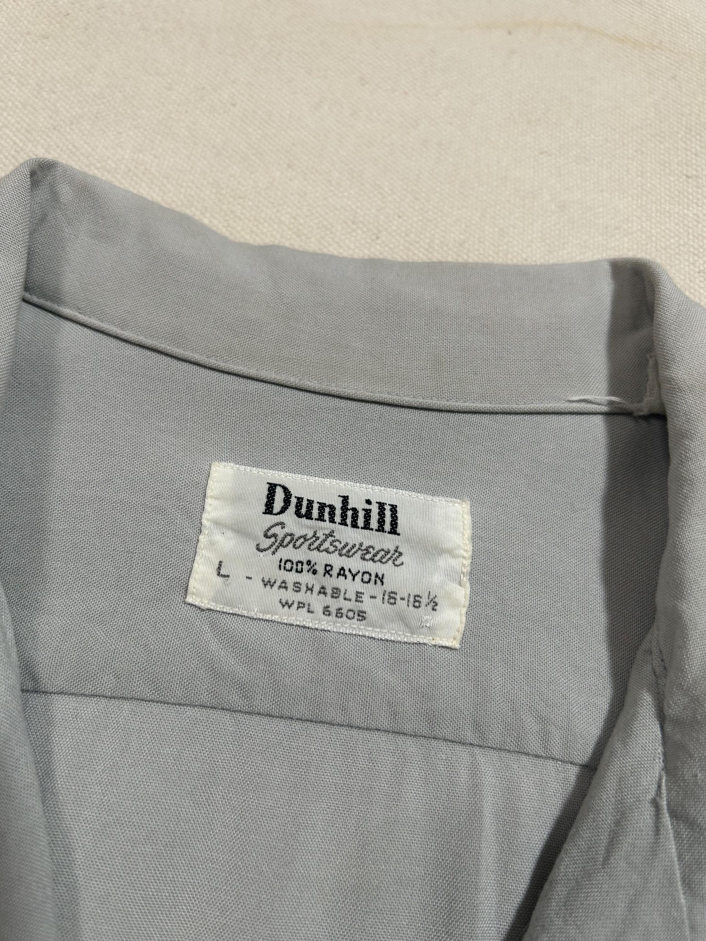 Vintage 1950s Dunhill Rayon Shirt Mens Size Medium Rockabilly - Etsy