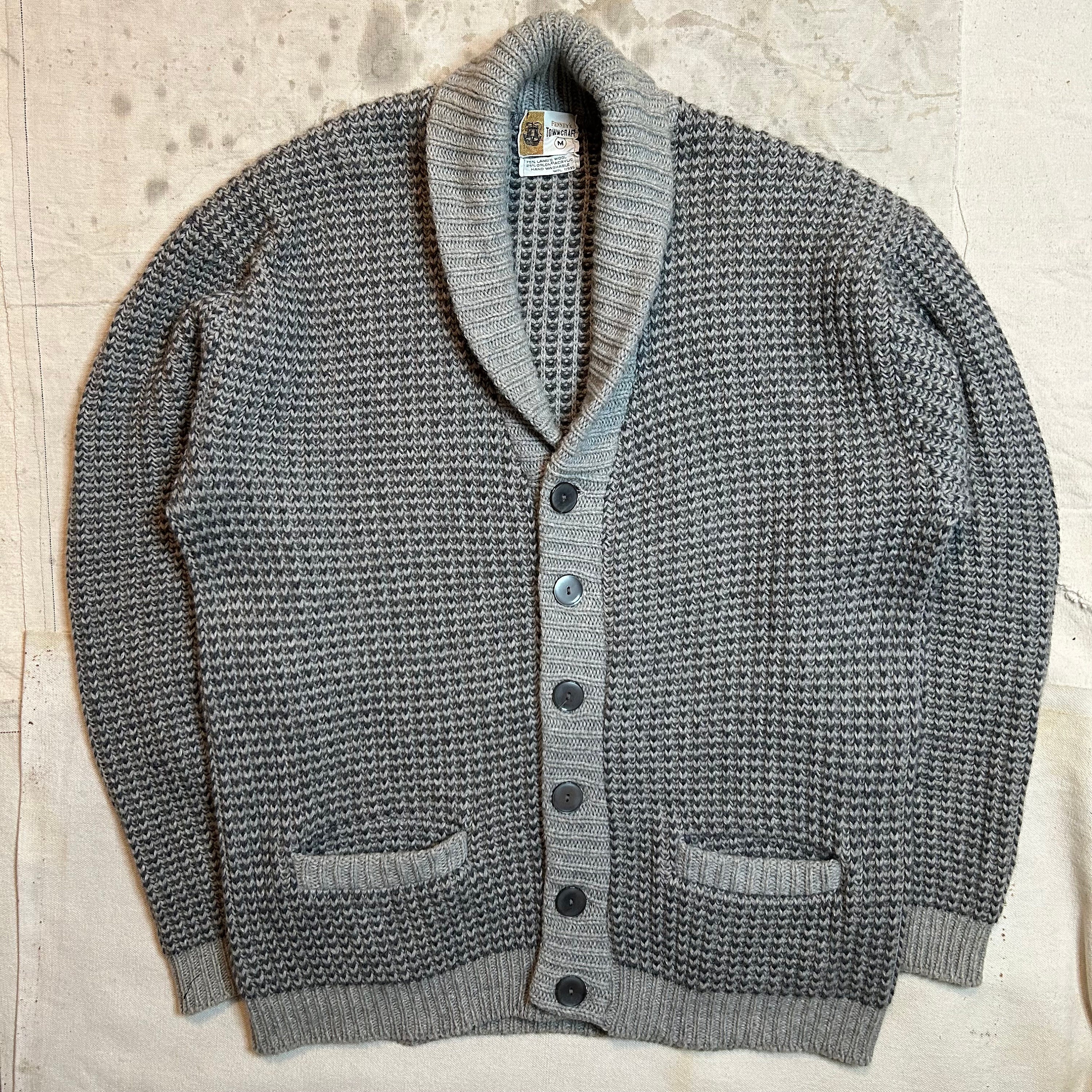 希少 60s~70s TOWNCRAFT Penneys アルパカ カーディガン 希少 60s~70s TOWNCRAFT Penneys アルパカ カーディガン 希少