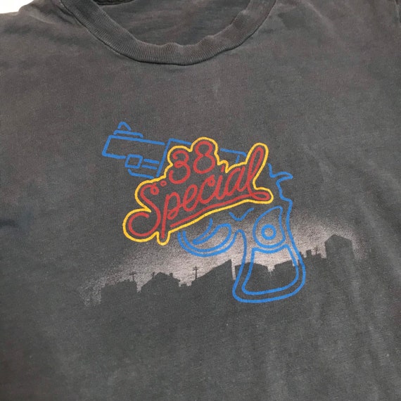 Vintage 1980s 38 Special Band Tee Mens Size Xs Rock S Gem