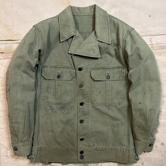 Vintage 1940s WW2 Era 1st Pattern US Army HBT Jacket Mens Small - Etsy
