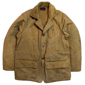 Vintage 1940s Wards Western Field Hunting Jacket Mens Size M