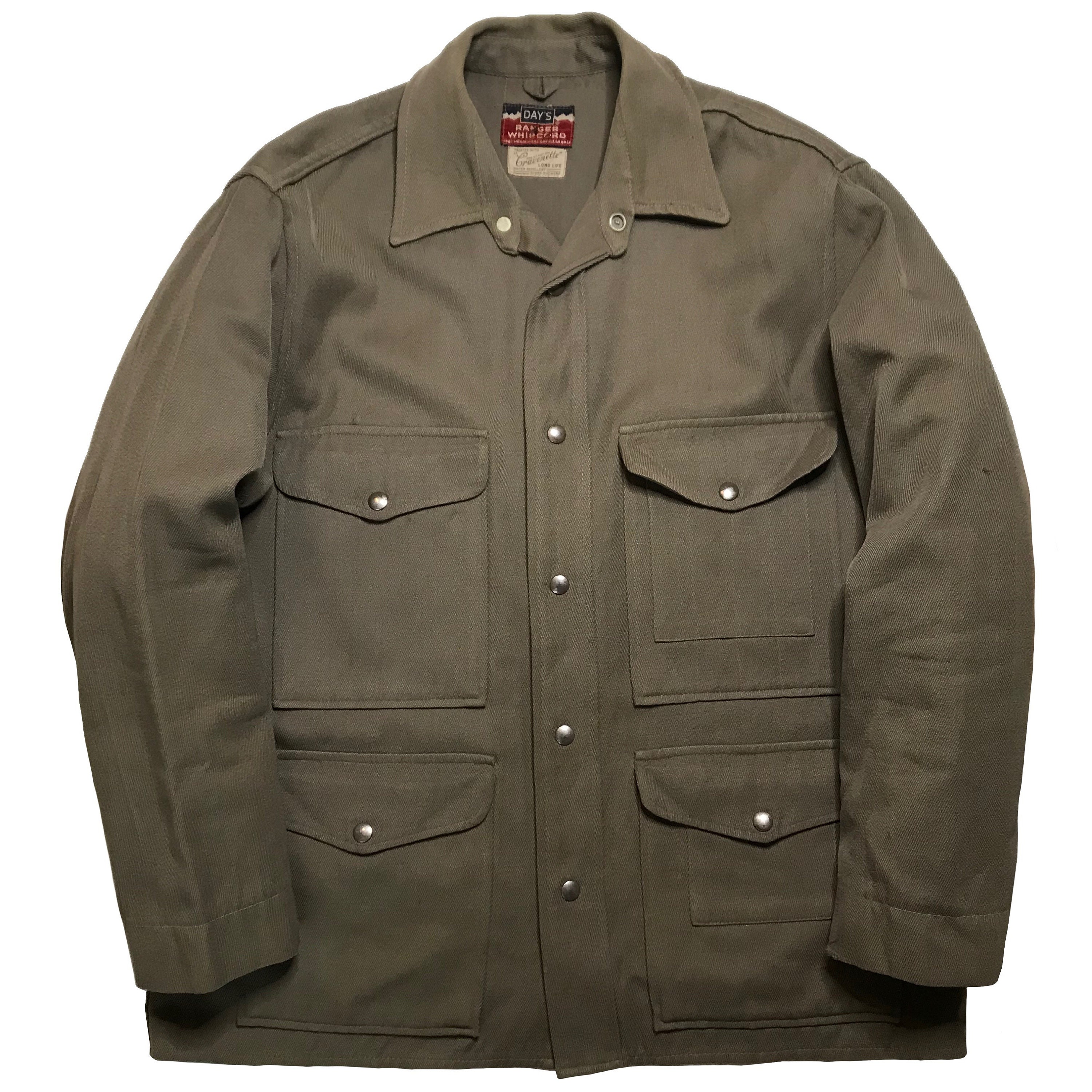 ジャケット・アウター 50s Days WHIPCORD MACKINAW CRUISER Vintage 1940s-50s Days Ranger Whipcord Mackinaw Cruiser
