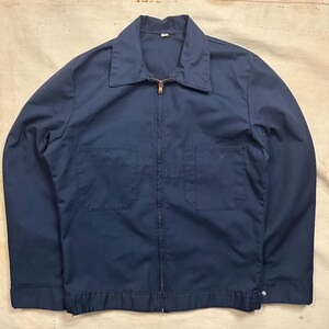 90s Mens 4XL Faded Ford Motor Co Full Zip Work Mechanic Jacket 