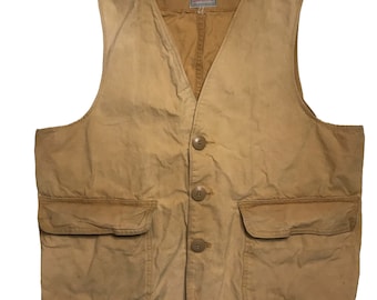 Vintage 1960s-70s Ideal Fishing Vest Mens Size XL 