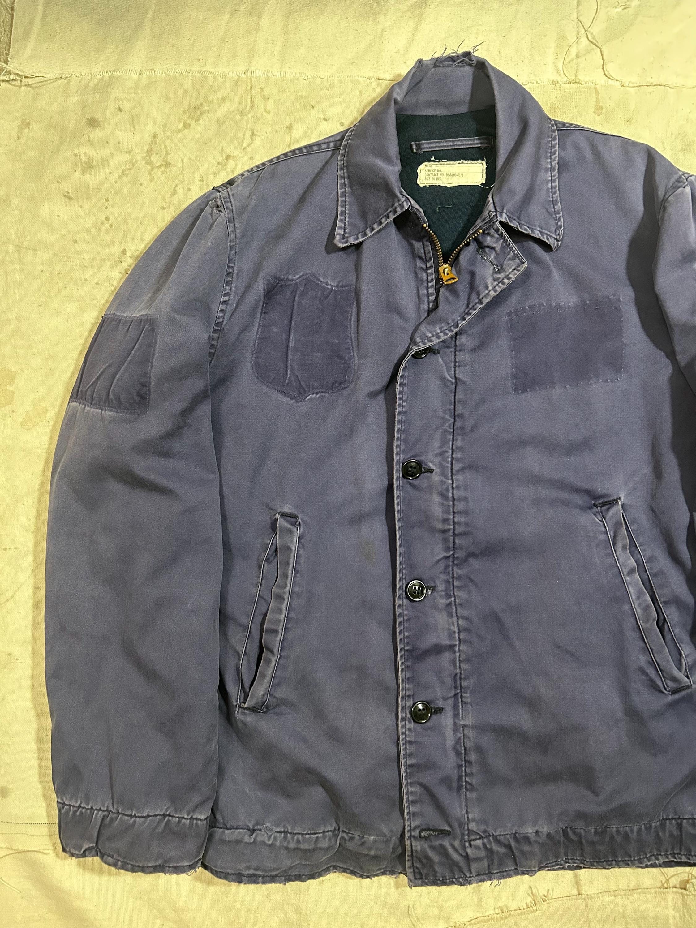 Distressed Vintage 1960s USN Utility Jacket Mens Size Small - Etsy