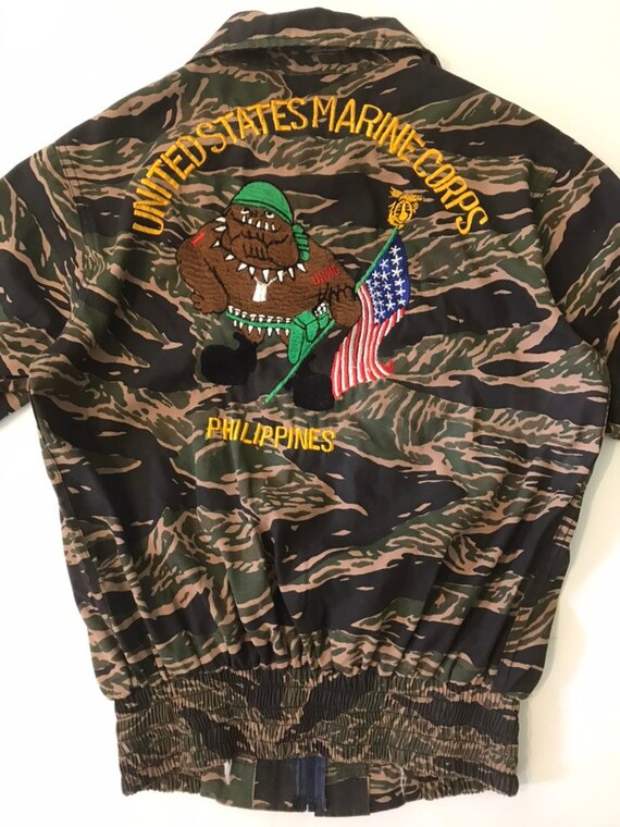 USMC Tiger Stripe Souvenir Jacket 