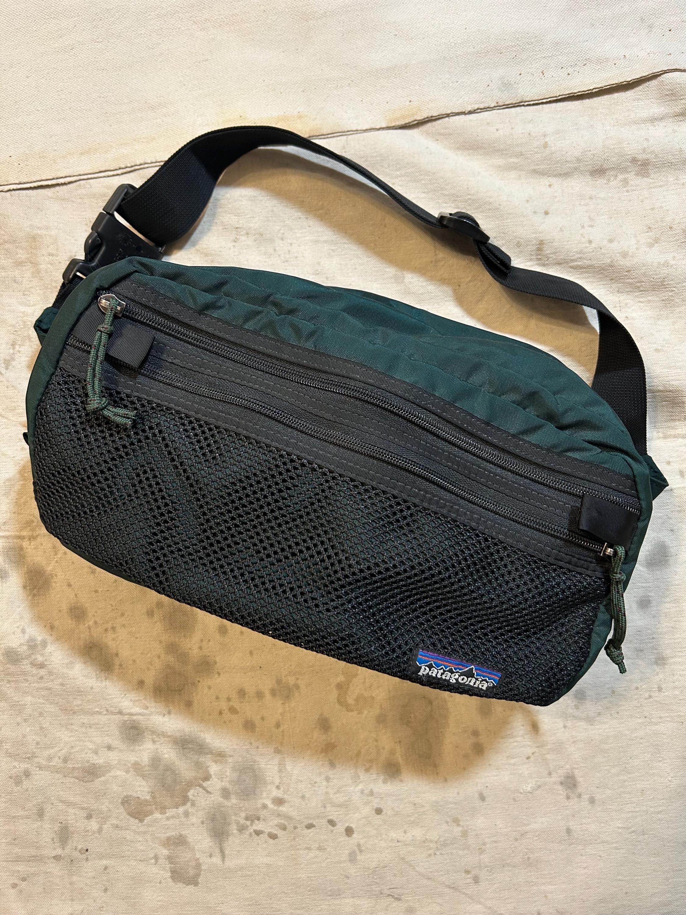 Vintage 2000 Patagonia Fly Fishing Hip Pack Fanny Pack Green
