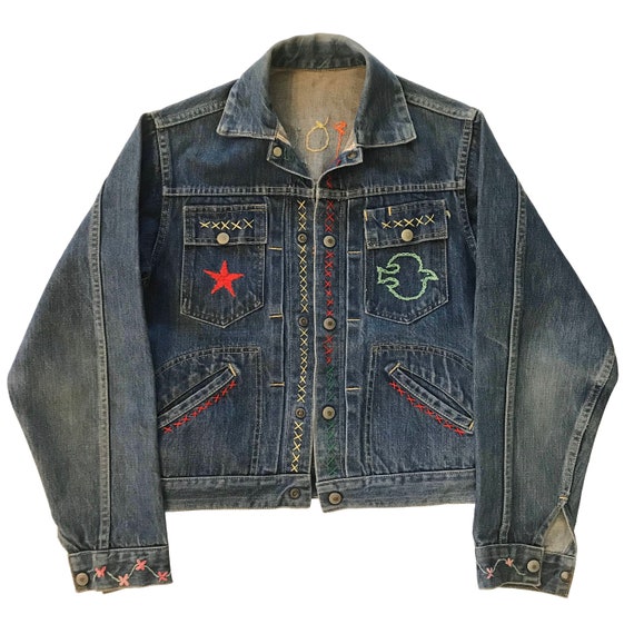 Vintage 1950s Penneys Foremost Selvedge Denim Jack