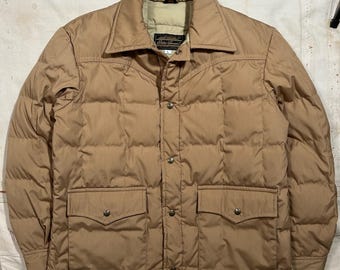 Vintage 80s Eddie Bauer Blue Goose Down Coat Small - Etsy
