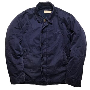 Rare Vintage 1960s USN Utility Jacket Mens Size M/L Deck