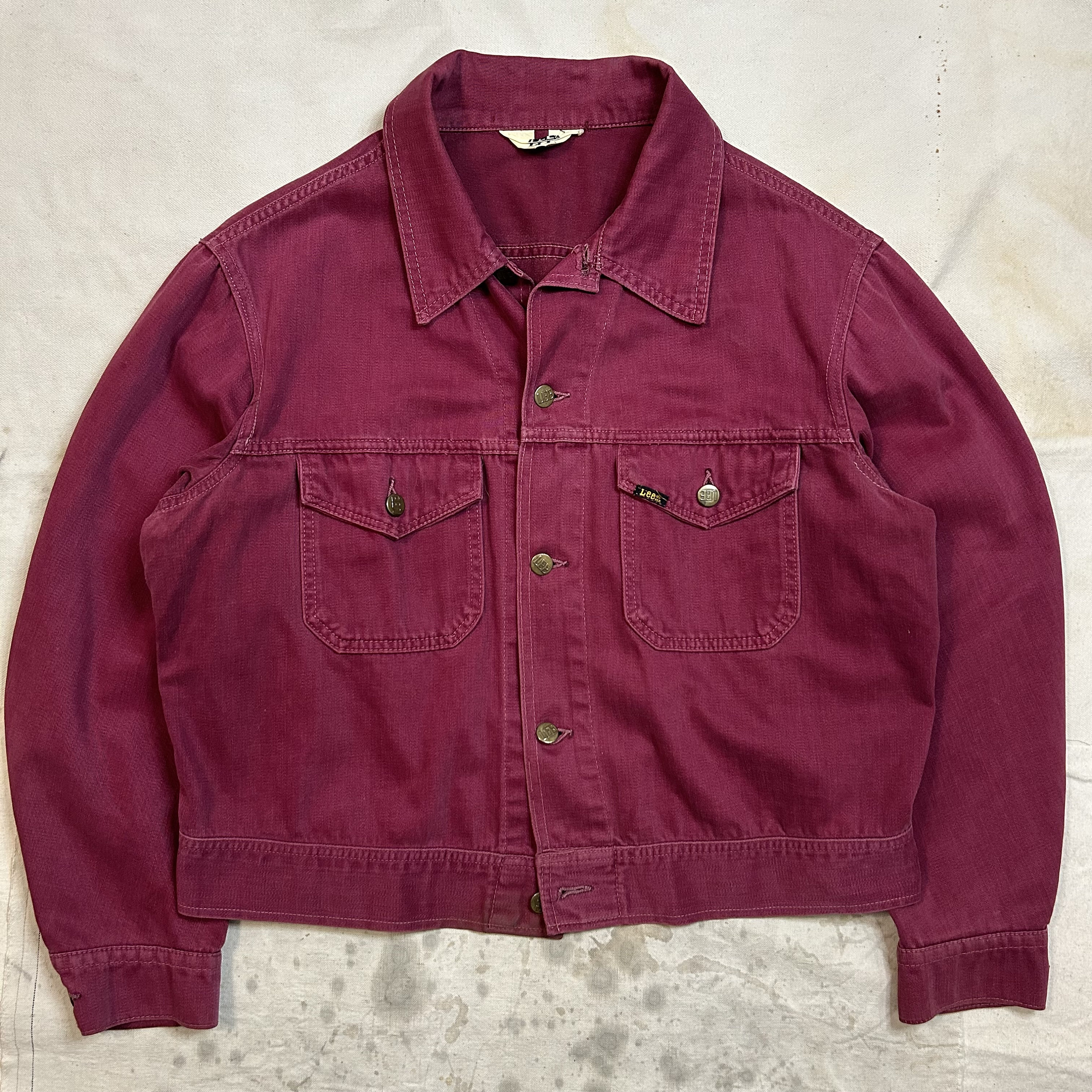Vintage 1970s Lee Moleskin Trucker Jacket Mens Large Vintage 1970s Lee Moleskin Trucker Jacket Mens Large