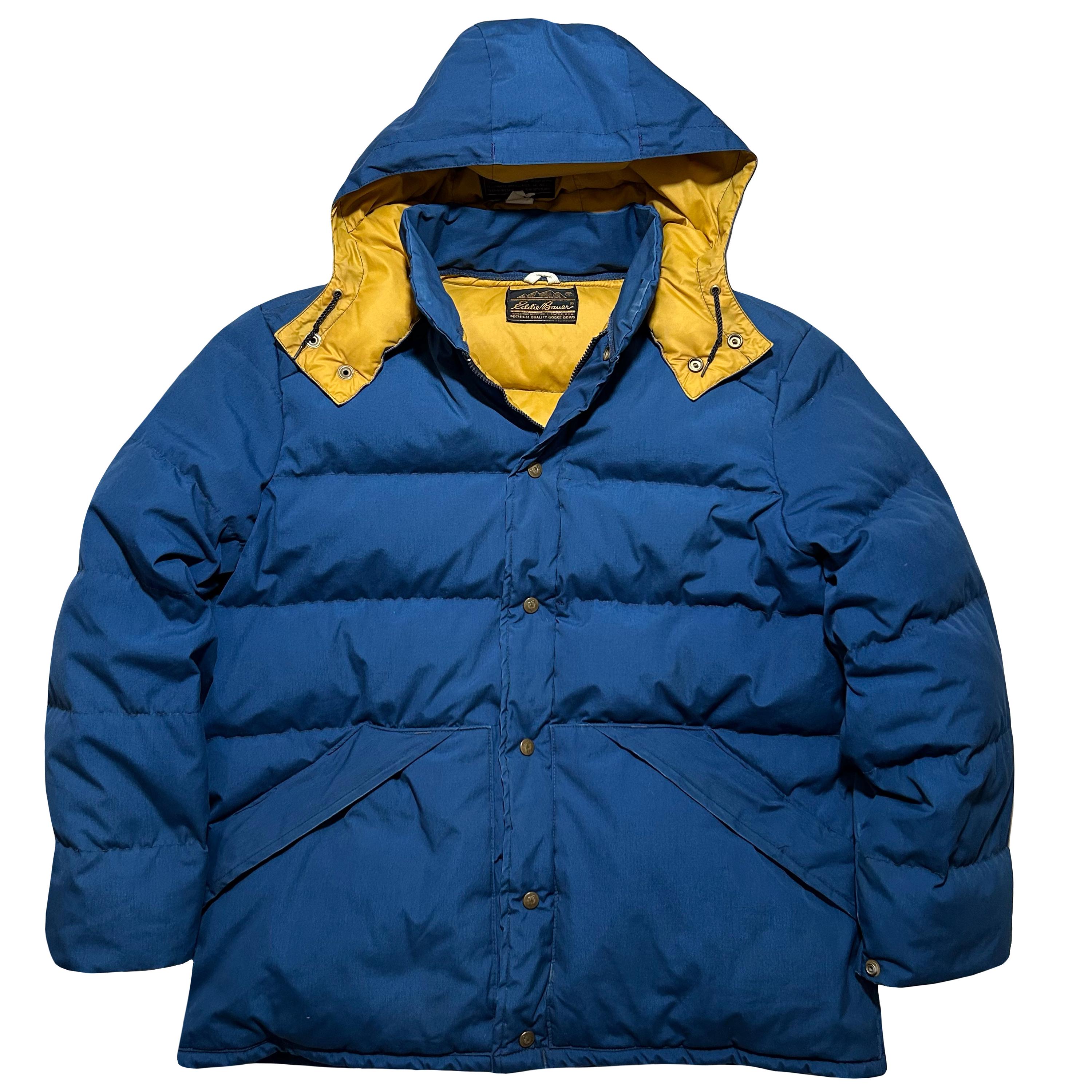Eddie Bauer 70’s goose dawn best Vintage 1970s Eddie Bauer Goose Down Jacket Mens Size M/L