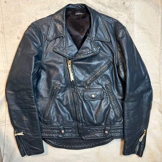 s leather biker jacket   Gem