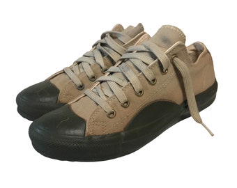 Vintage Jack Purcell Converse Leather Sneakers Brown Leather