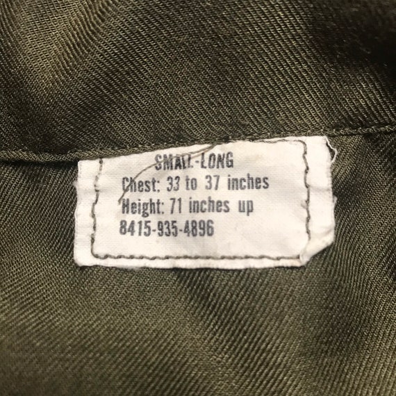 Vintage 1971 US Military Warm Weather Flyers Shirt Mens Size