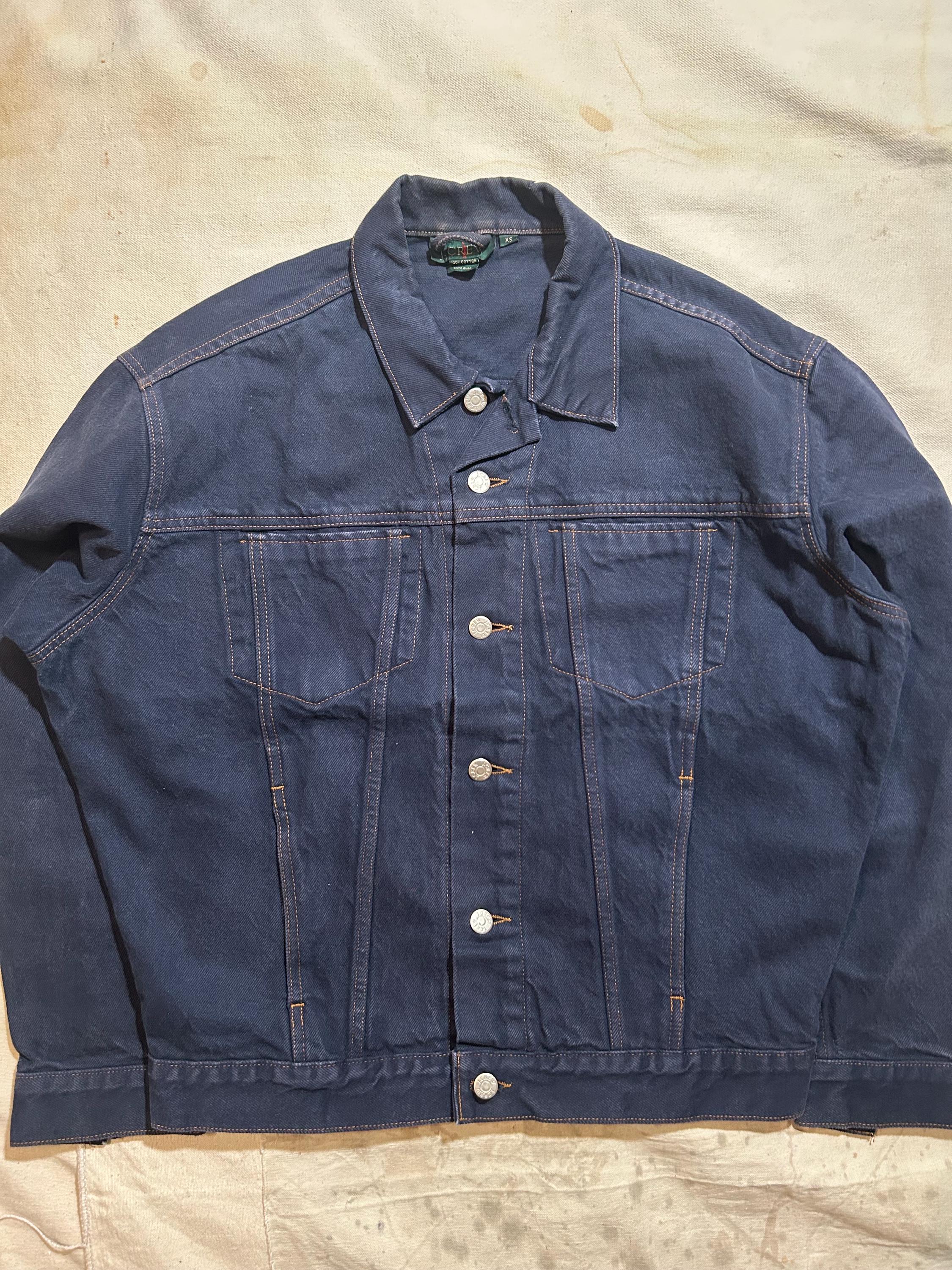 J.CREW ビンテージデニムジャケット Mサイズ ヴィンテージ 1990 年代 J.Crew デニム ジャケット メンズ サイズ