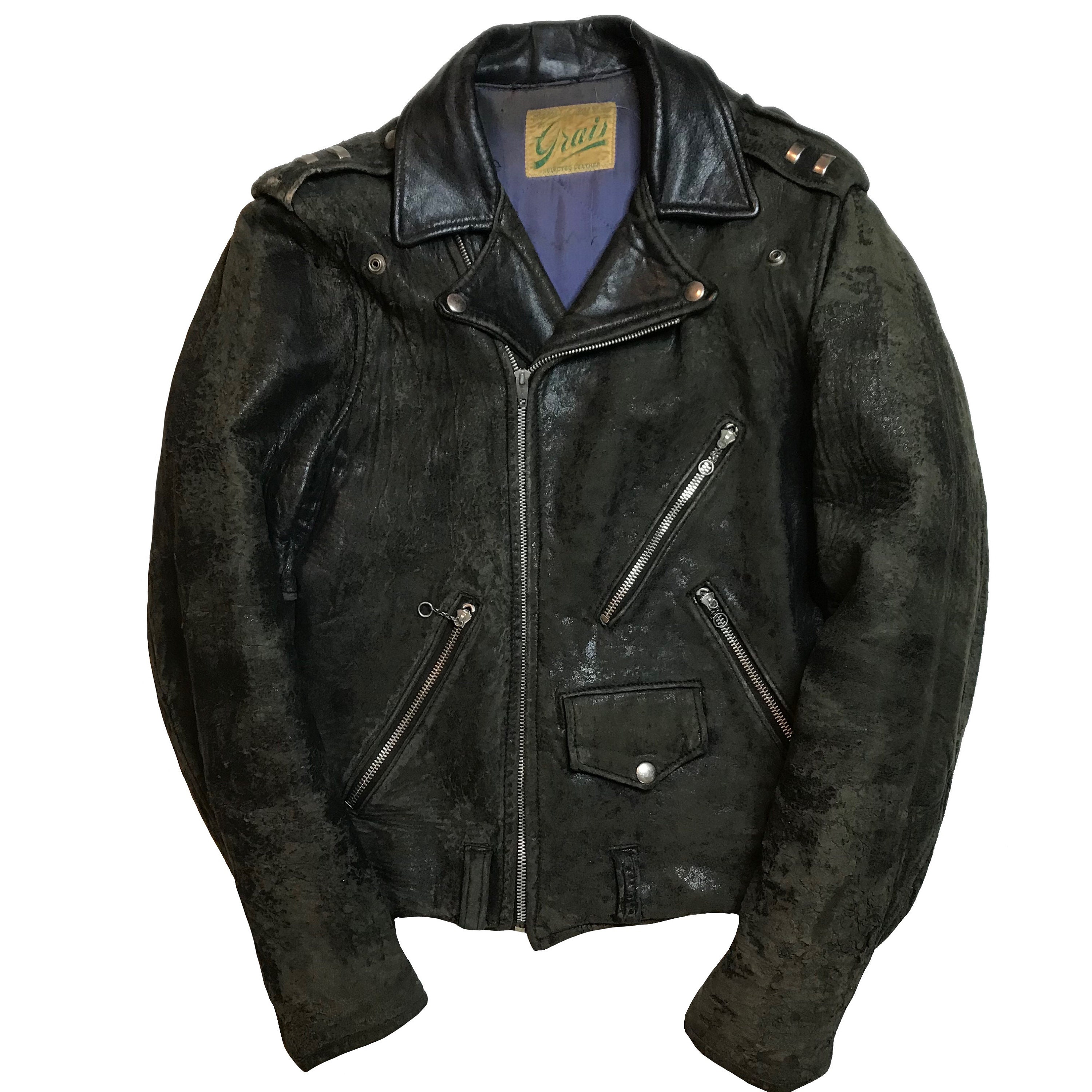 1950s Biker Jacket | ubicaciondepersonas.cdmx.gob.mx