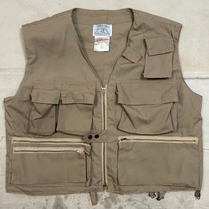 ウェア ORVIS Vintage 1970's Poplin Fishing Vest Orvis Fishing Vest - Etsy