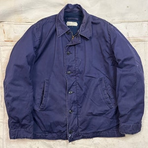 Vintage 1960er Jahre USN Nützliche Jacke Jacke Herren Größe 40 Medium