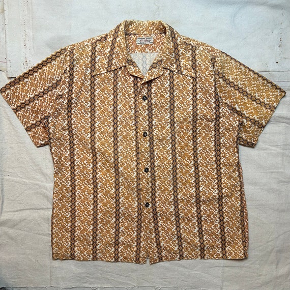 Vintage 1950s Coopers Sport Shirt Hawaiian Shirt … - image 1