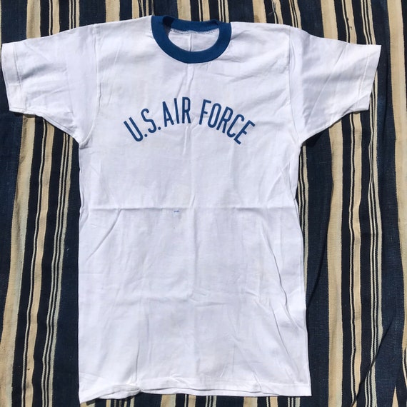 Vintage 1970s US Navy Tee USN Mens Size  XS/Small… - image 3