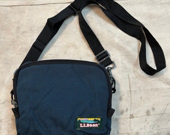 Vintage 1990s L.L.Bean Hiking Shoulder Bag Made In USA