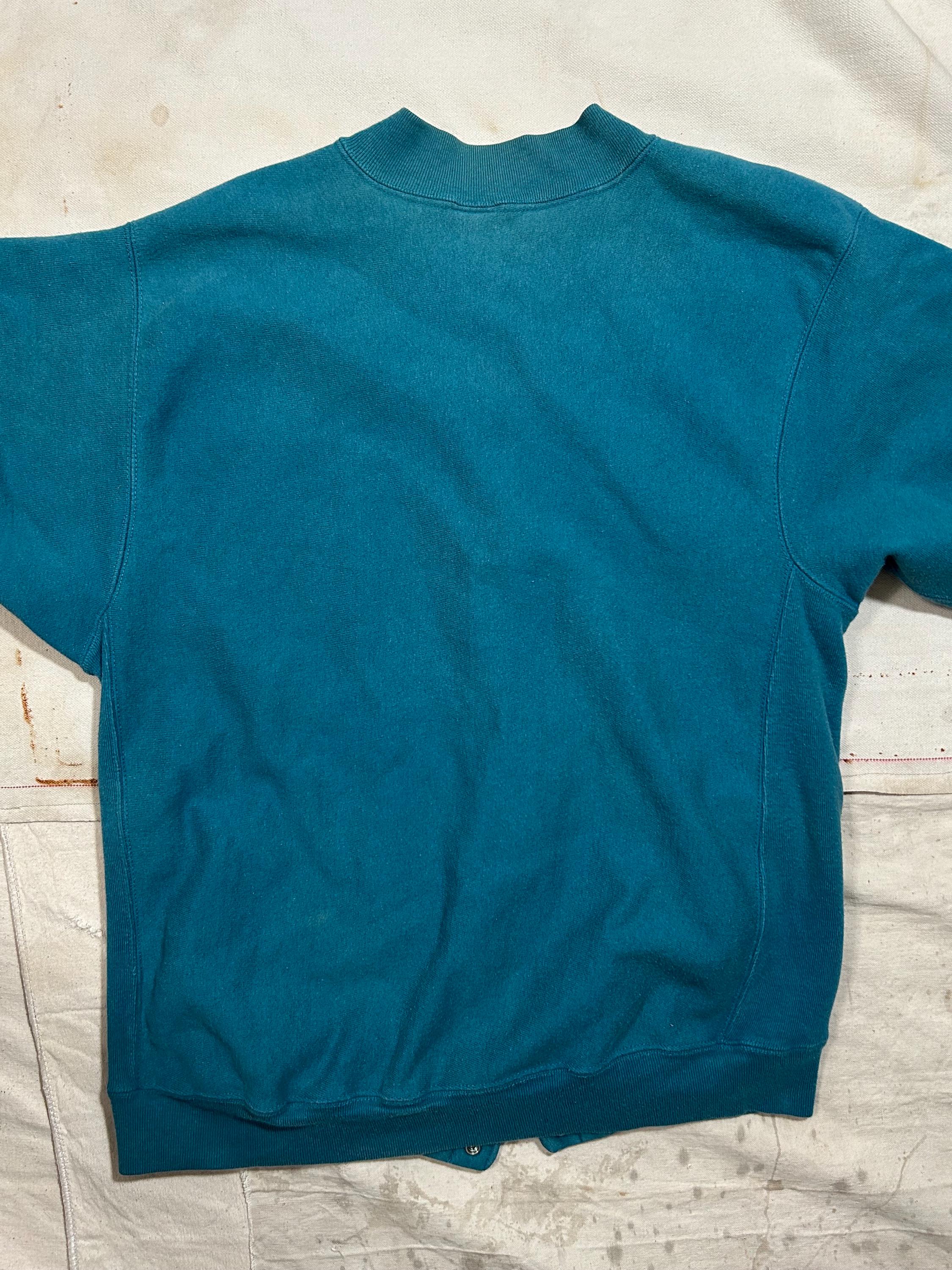 Vintage 1990s Champion Reverse Weave “cardigan” Sweatshirt Mens 