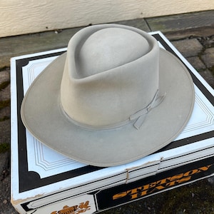 Stetson open road ステットソン vintage 箱7 3/8 7 3/8 Stetson Open Road - Etsy