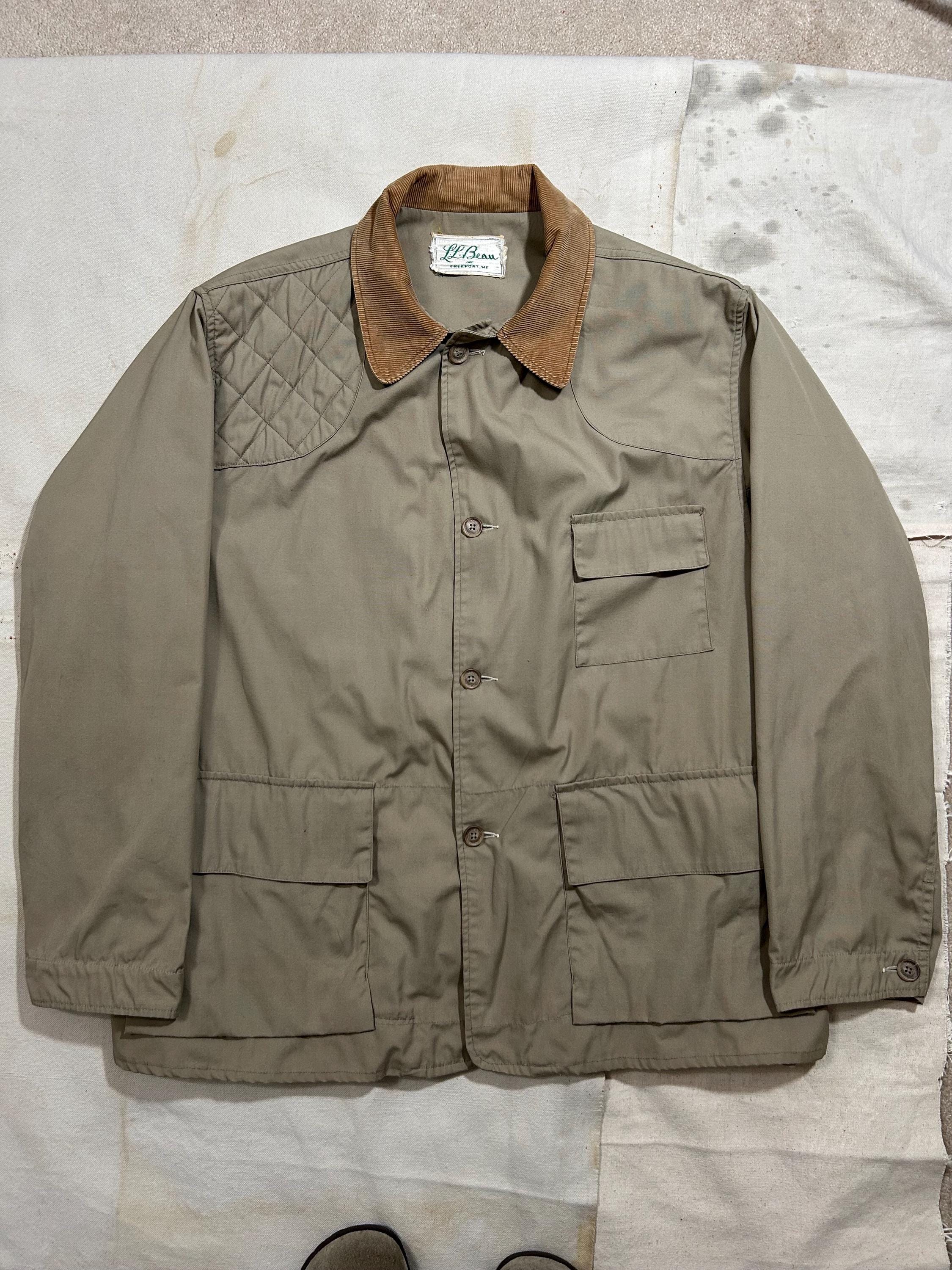 Field Coat Ll Bean Barbour Jacket Vintage LL Bean Flannel Lined
