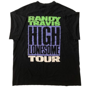 Vintage 1991 Randy Travis Country Music Tee Mens Size S/M