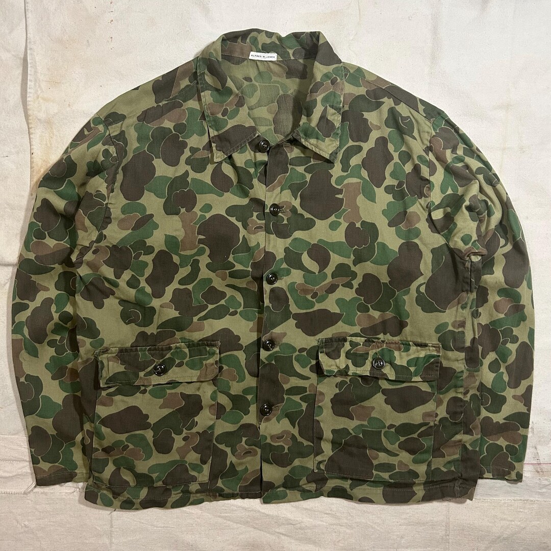 色味◎ 60s~ UNKNOWN Duck Hunter Camo Jacket 60s Vintage Sears Duck Hunter Camo Jacket - X-Large – Omega