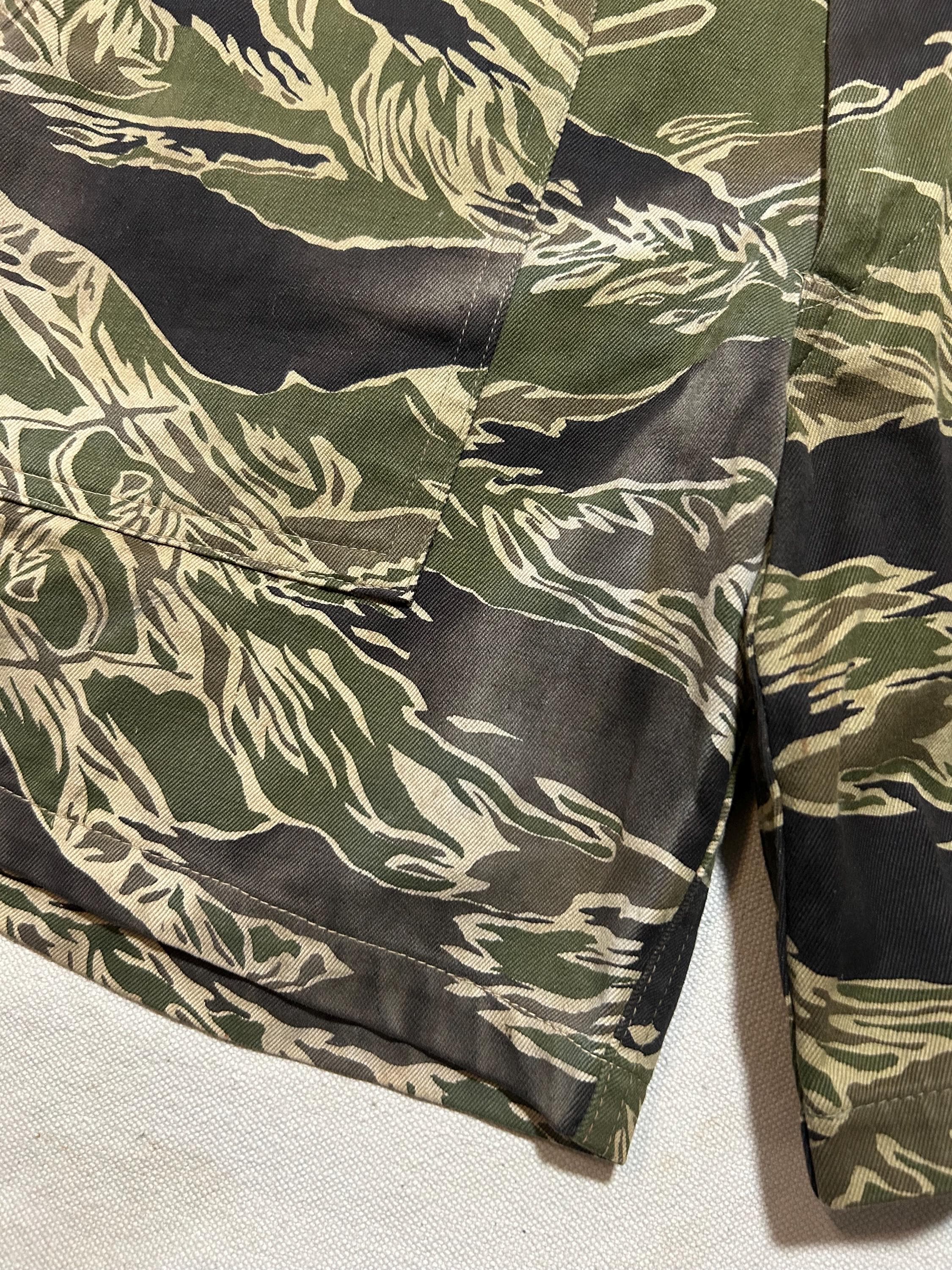 Rare Vintage 1960s Vietnam Tiger Stripe Camo Shorts Mens