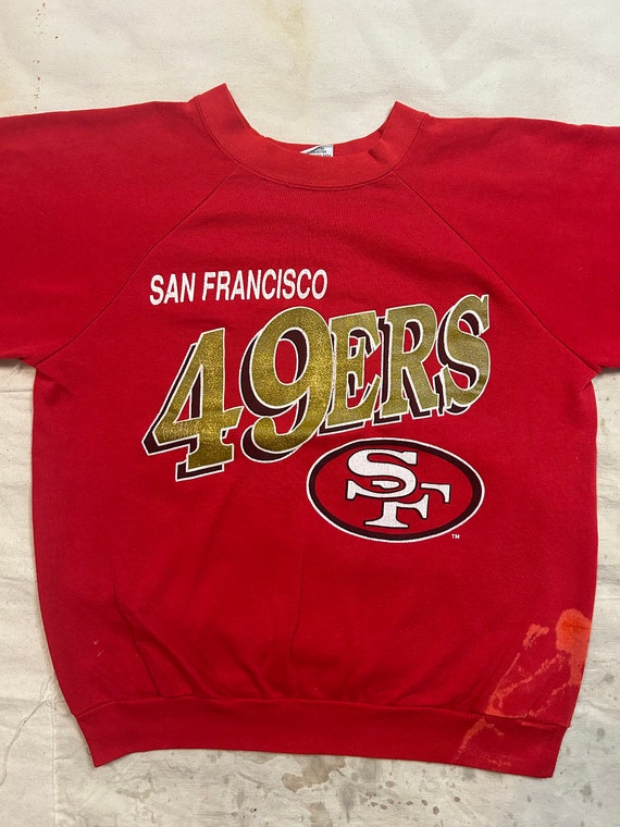 Vintage 1980s San Francisco 49ers Sweatshirt Mens… - image 2