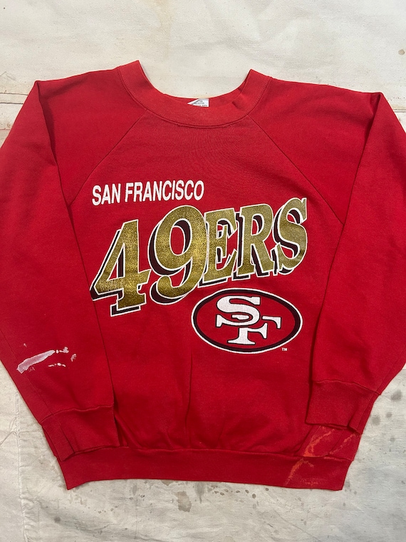 Vintage 1980s San Francisco 49ers Sweatshirt Mens 