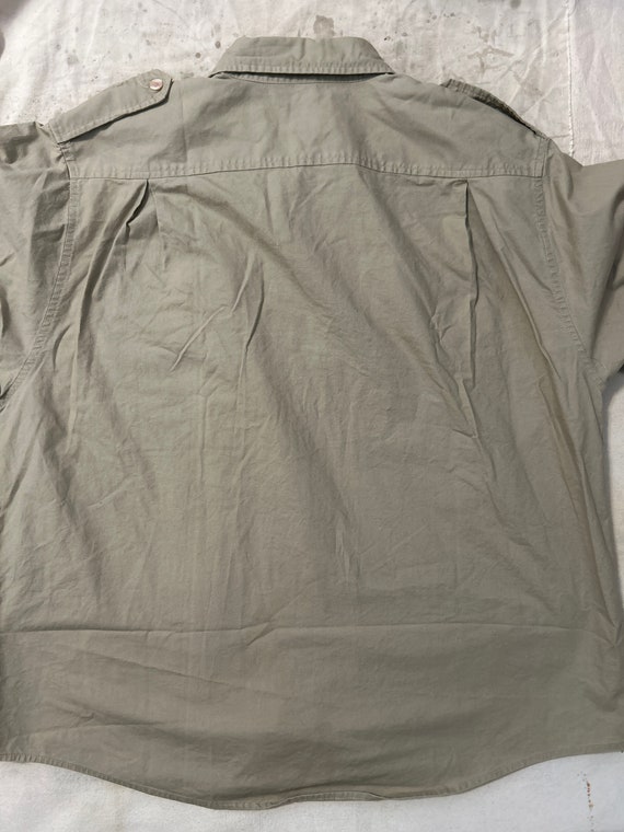 Vintage 1980s Orvis Fishing Shirt Mens Size XL