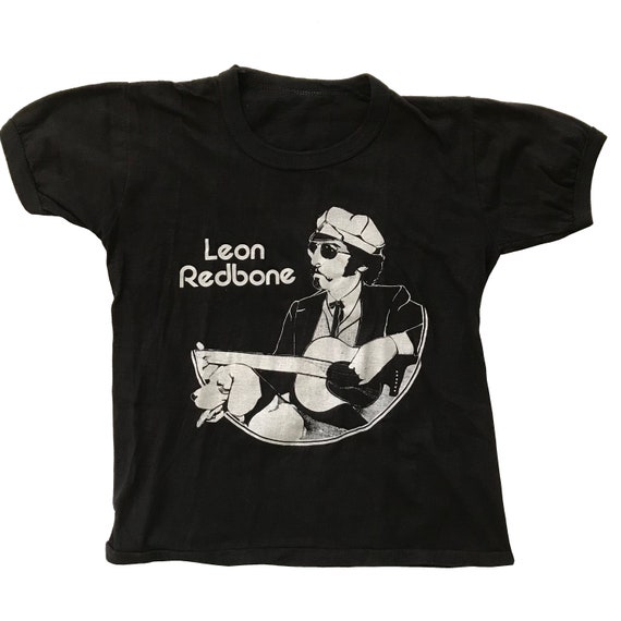 Vintage 1970s-80s Leon Redbone Band Tee Mens Size