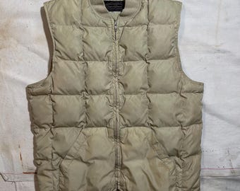 Large 70s / 80s Broken Zipper Eddie Bauer Lightweight Down